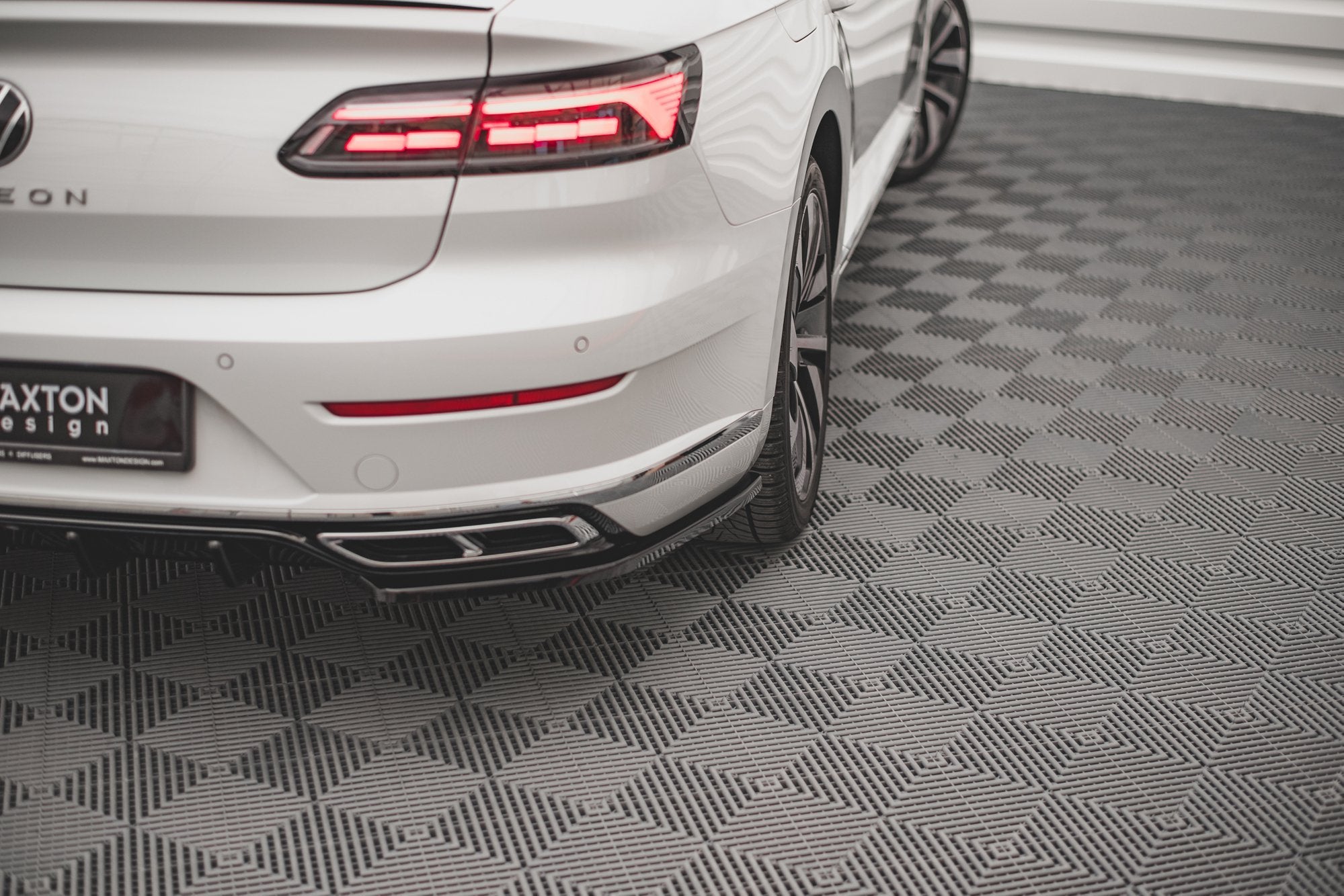 Rear Side Splitters Volkswagen Arteon R-Line Sedan / Shooting Brake Mk1 ...