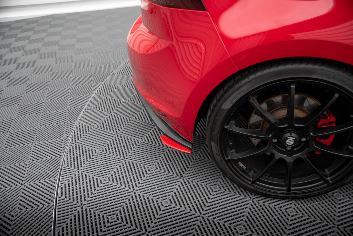 Rear Side Splitters Volkswagen Golf GTI Clubsport Mk7
