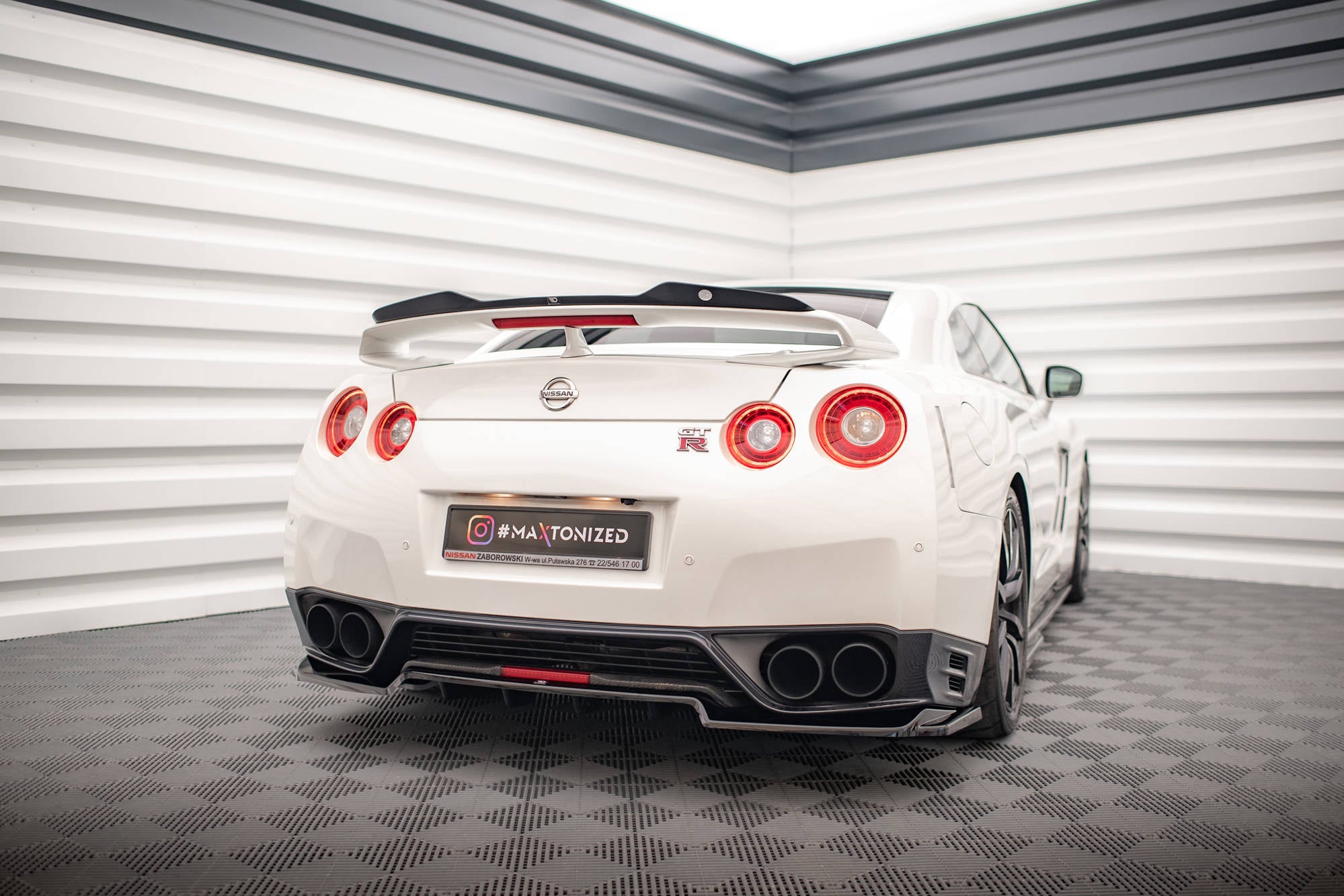 Spoiler Cap Nissan GTR R35 Facelift – Maxton Design