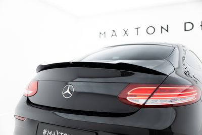 c class lip spoiler For 2022-2024 Mercedes Benz C-Class C300 C43 W206 Front Bumper Splitters (Gloss Black) by Superautousa and ability to withstand various environmental conditions Mercedes W205 GTX Carbon Fiber