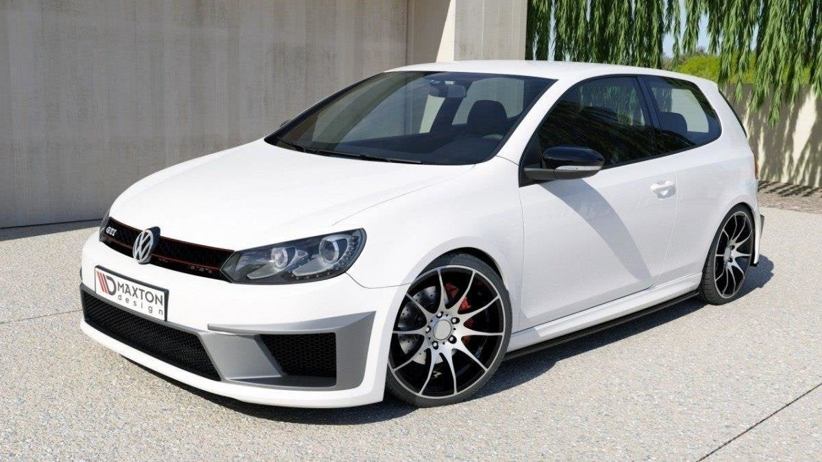 Golf R400 Rear FRONT BUMPER VW GOLF VI (R400 LOOK) – Maxton Design