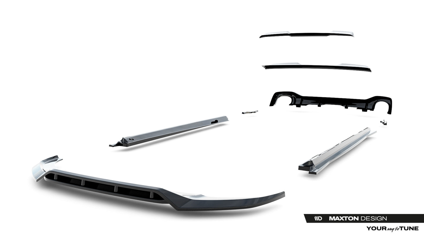 Set of Splitters Audi RSQ8 Mk1