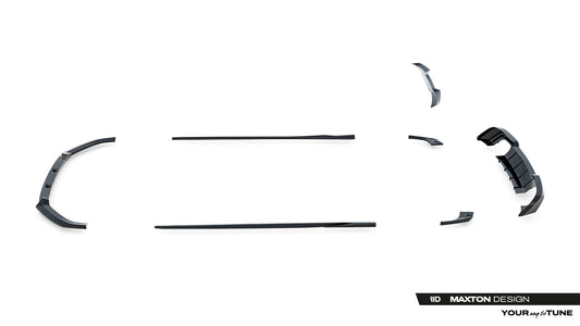Set of Splitters Audi S3 Sportback 8V Facelift