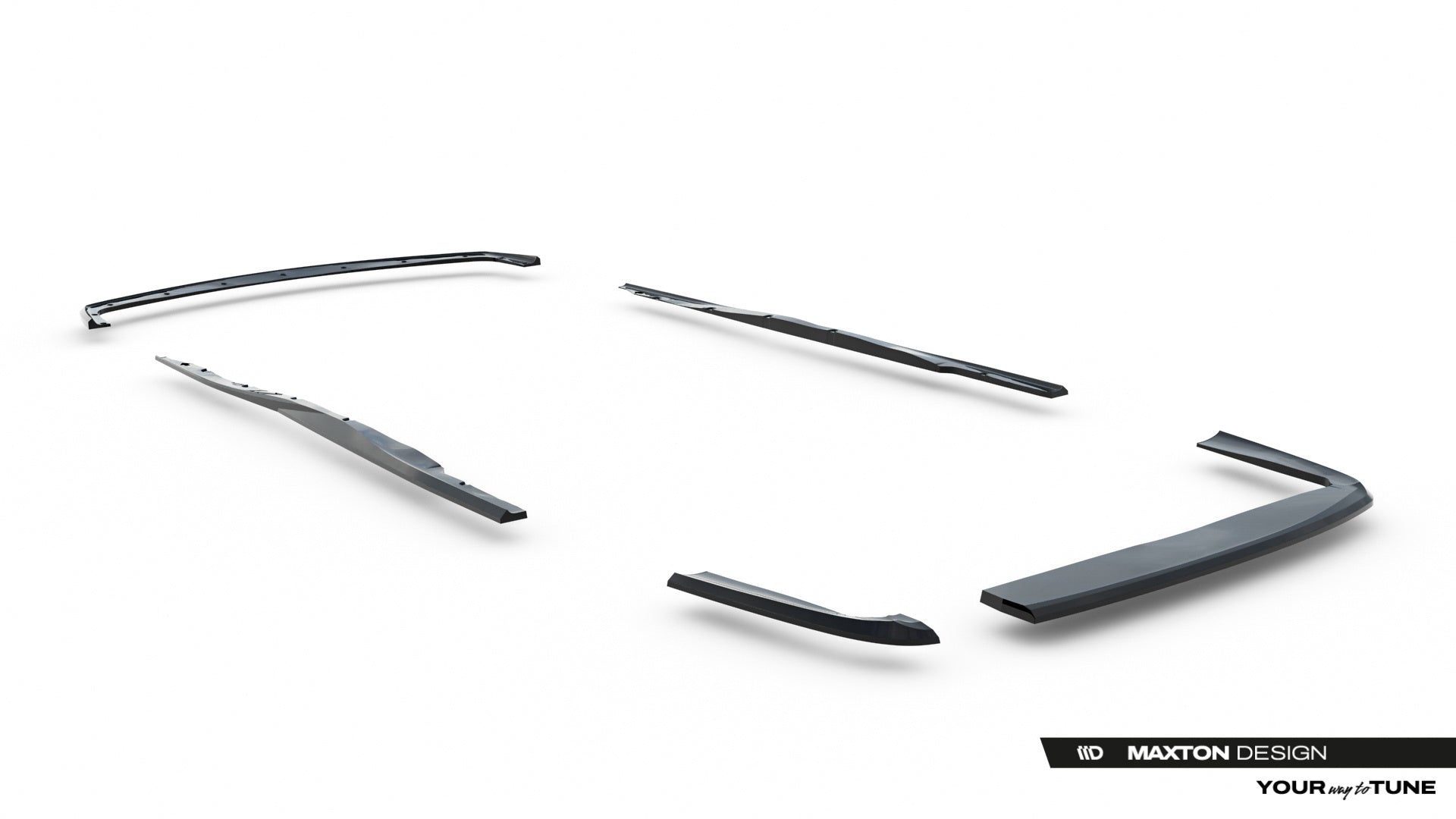 Set of Splitters BMW M3 / 3 M-Pack Coupe / Cabrio E36 – Maxton Design