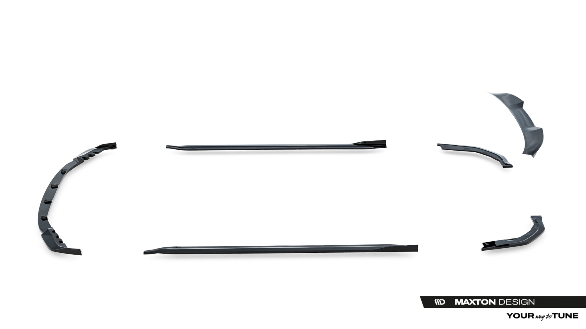 Set of Splitters BMW M3 Sedan G80 – Maxton Design