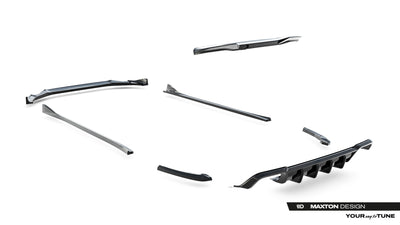 Set of Splitters BMW X3 M F97 Facelift