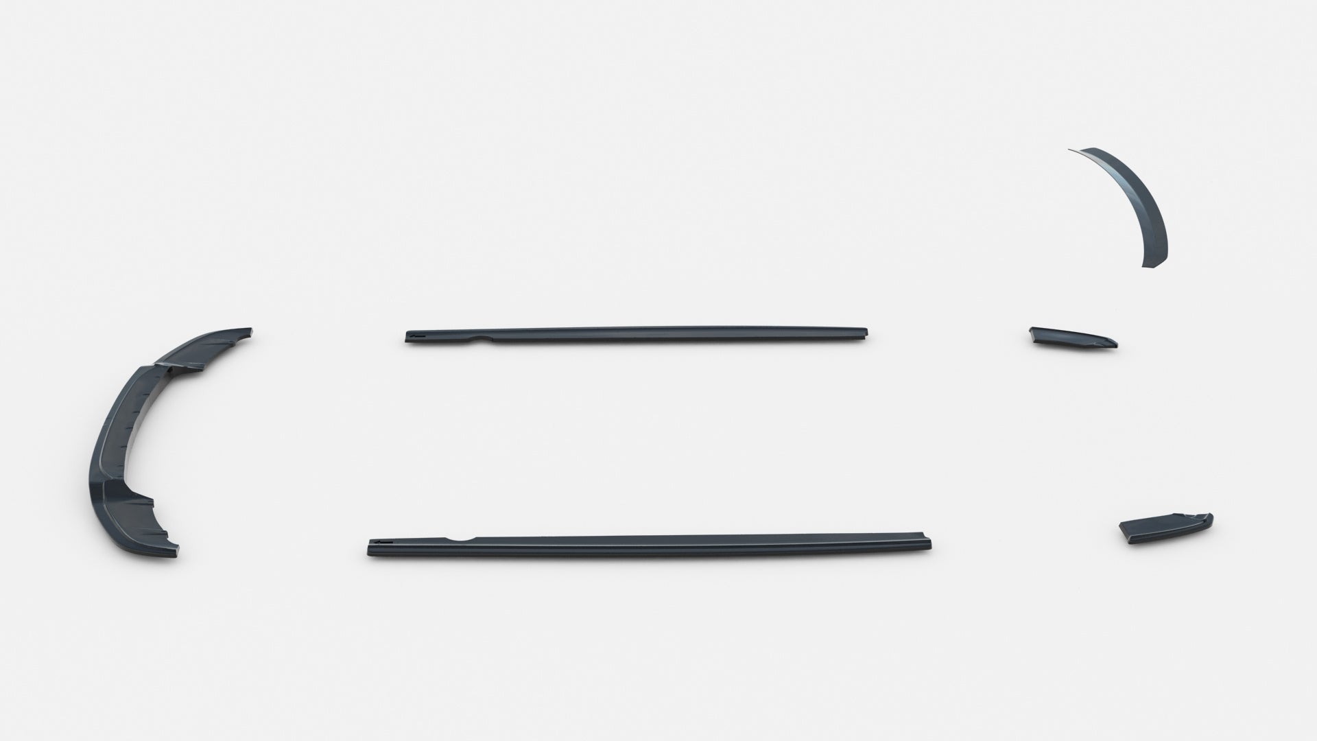 Set Of Splitters suitable for BMW X3 M-Pack F25 Facelift – Maxton