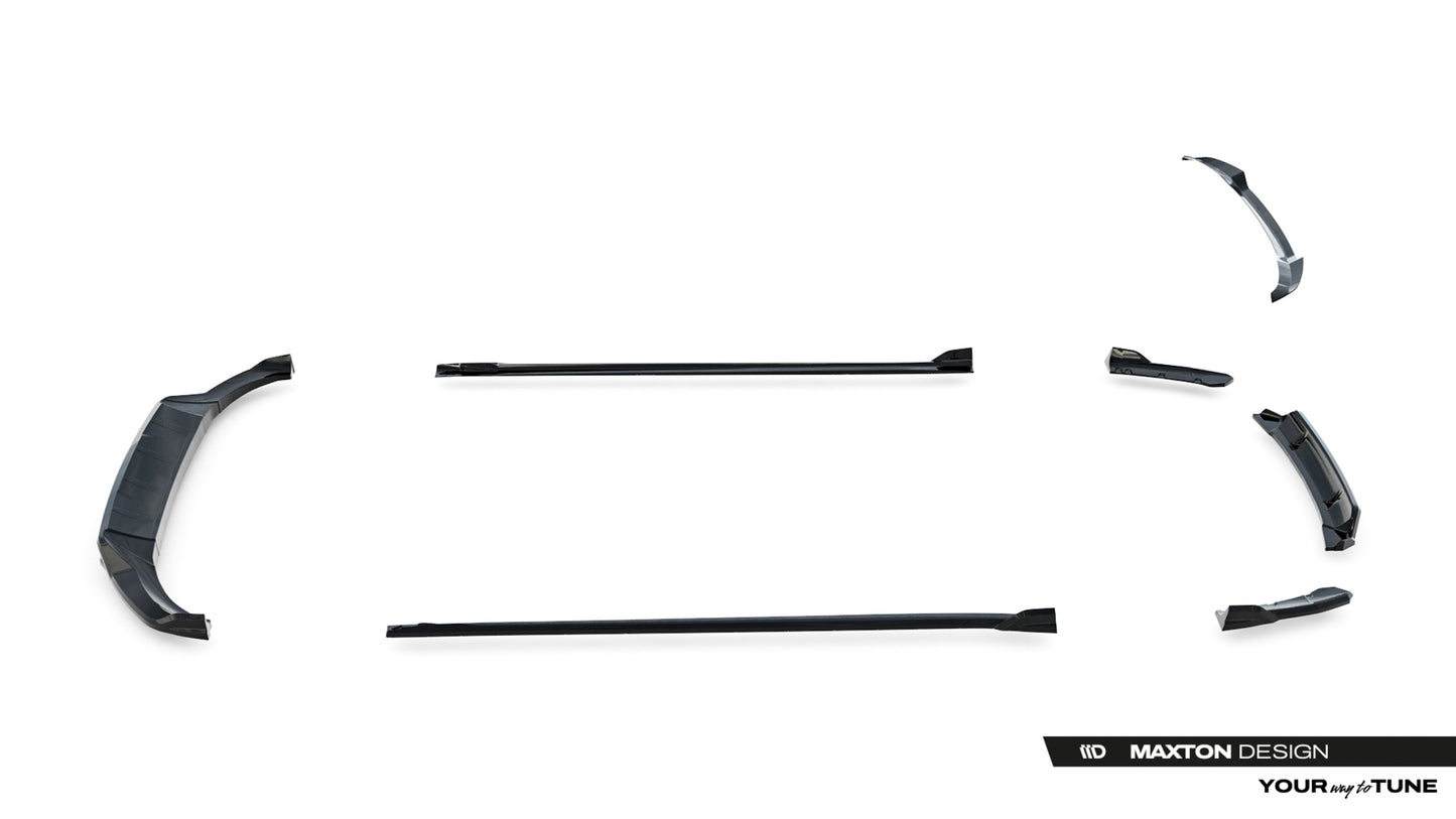 Set of Splitters BMW X3 M-Pack G01 Facelift