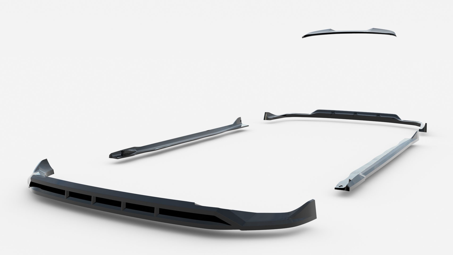 Set of Splitters BMW X7 M-Pack G07 Facelift – Maxton Design