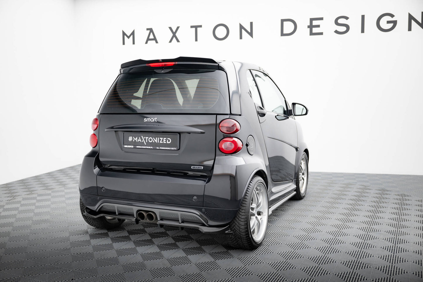 Set of Splitters Brabus Smart Fortwo C451 Facelift