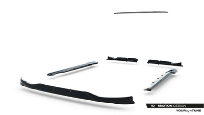 Set of Splitters Brabus Smart Fortwo C451 Facelift