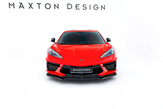 Set of Splitters Chevrolet Corvette C8