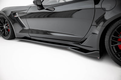 Set of Splitters Chevrolet Corvette Z06 C7