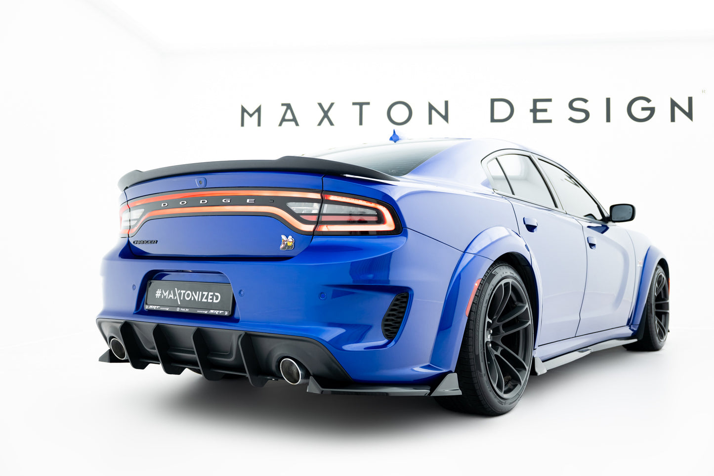 Set of Splitters Dodge Charger RT Scat Pack Widebody Mk3 Facelift