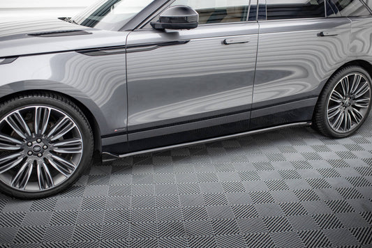 Set of Splitters Land Rover Range Rover Velar R-Dynamic Mk1 (The kit is compatible with the towbar)