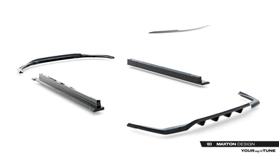 Set of Splitters Lexus RX F-Sport Mk5