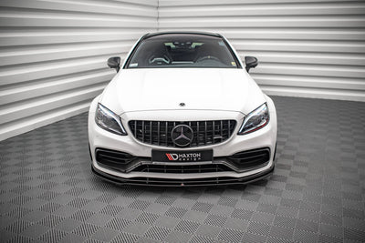 amg c 63 s coupe lip Mercedes Benz W205 C63 (2015-2020) Carbon Fiber Front the lightest among all materials Mercedes W205 C63/C63S GTX Coupe