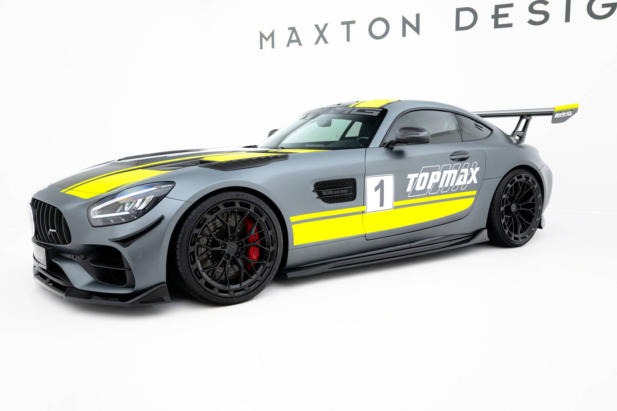 Set of Splitters Mercedes-AMG GT C C190 Facelift – Maxton Design