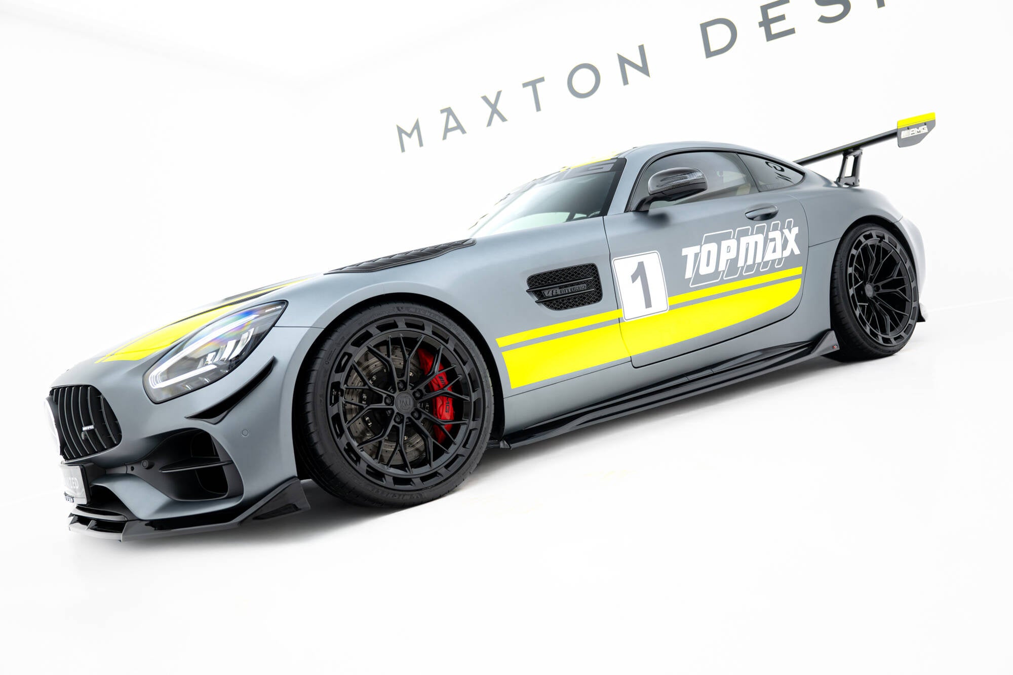 Set of Splitters Mercedes-AMG GT C C190 Facelift – Maxton Design