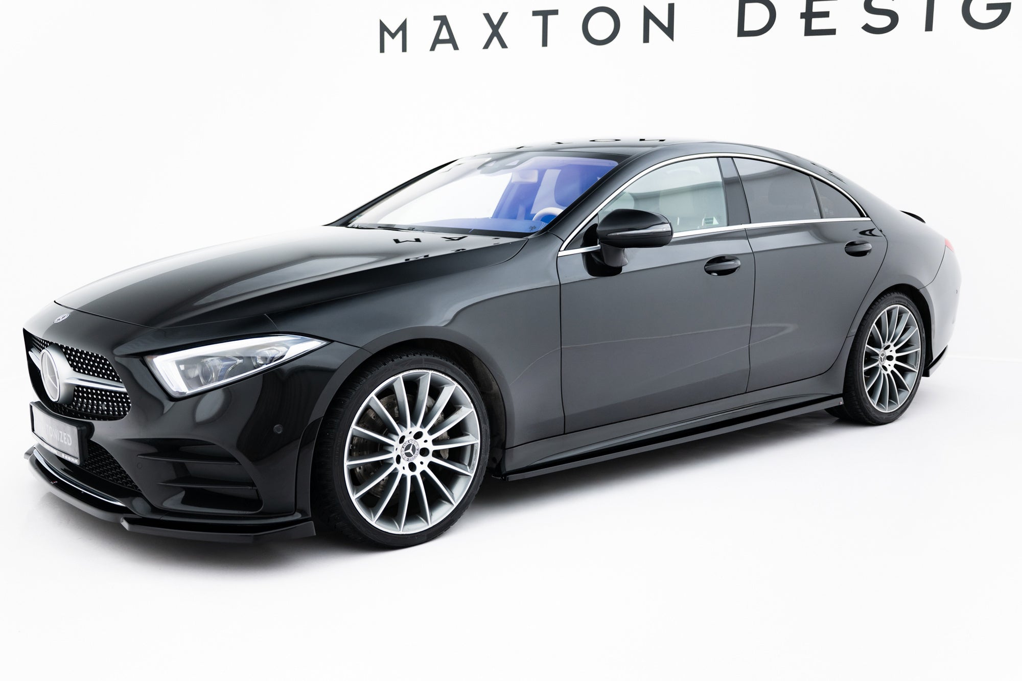 オンリーメルセデス　CLS　SLK Eクラス　チューニング　パーツ　AMG Set of Splitters Mercedes-Benz CLS AMG-Line C257 – Maxton Design