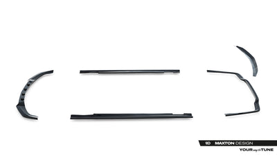 Set of Splitters Mercedes-Benz E AMG-Line Sedan W212 Facelift