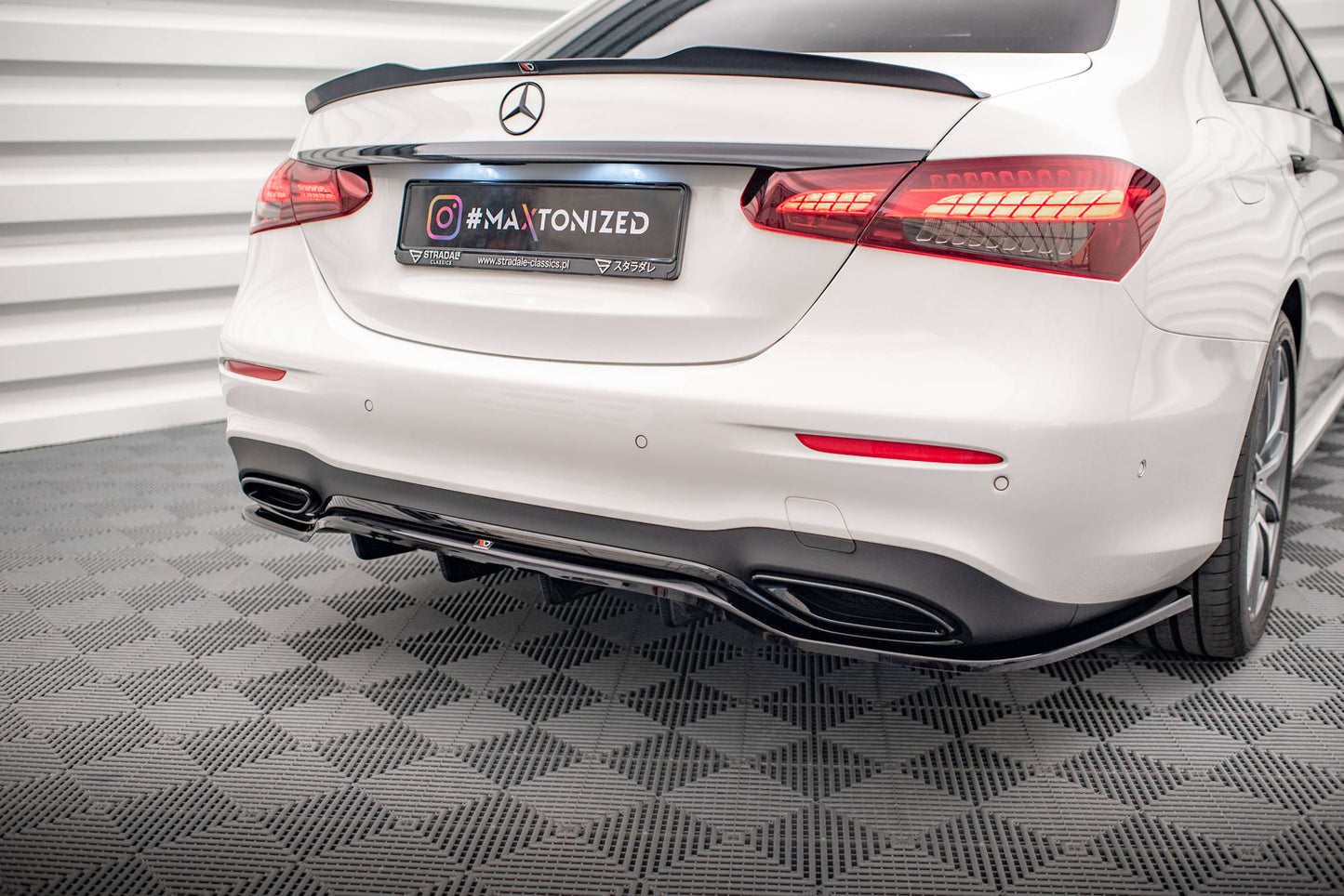 Set of Splitters Mercedes-Benz E AMG-Line Sedan W213 Facelift