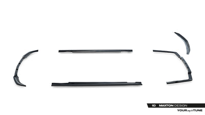 Set of Splitters Mercedes-Benz E63 AMG Sedan W212 Facelift