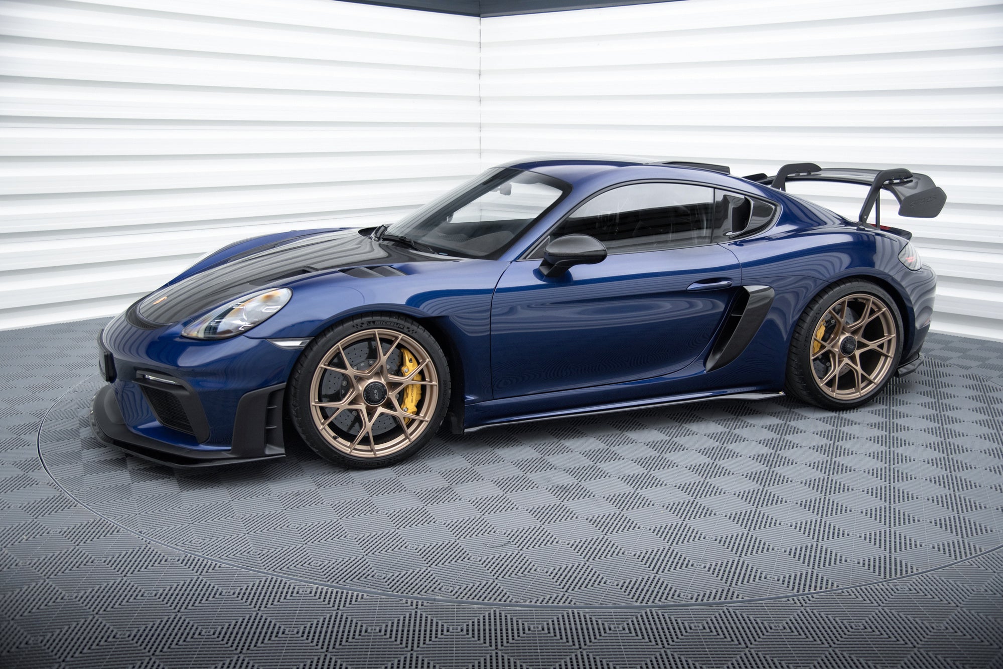Set of Splitters Porsche 718 Cayman GT4 RS 982c – Maxton Design