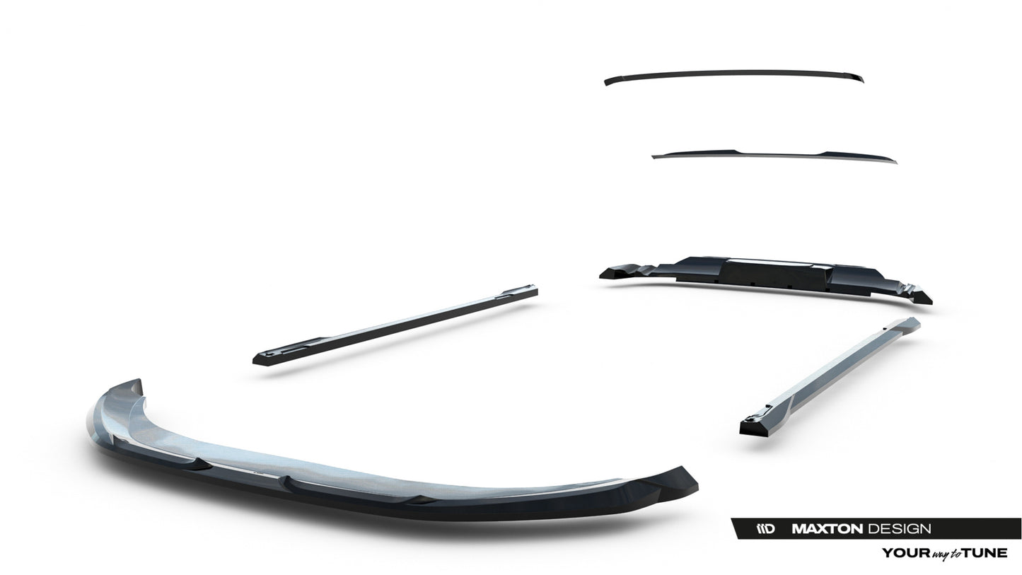 Set of Splitters Porsche Macan EV Mk1