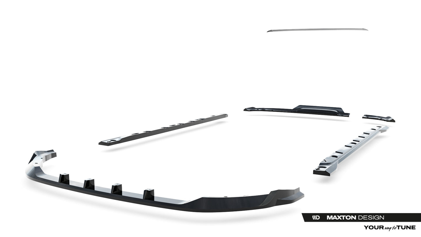 Set of Splitters Renault Clio Mk5 Facelift