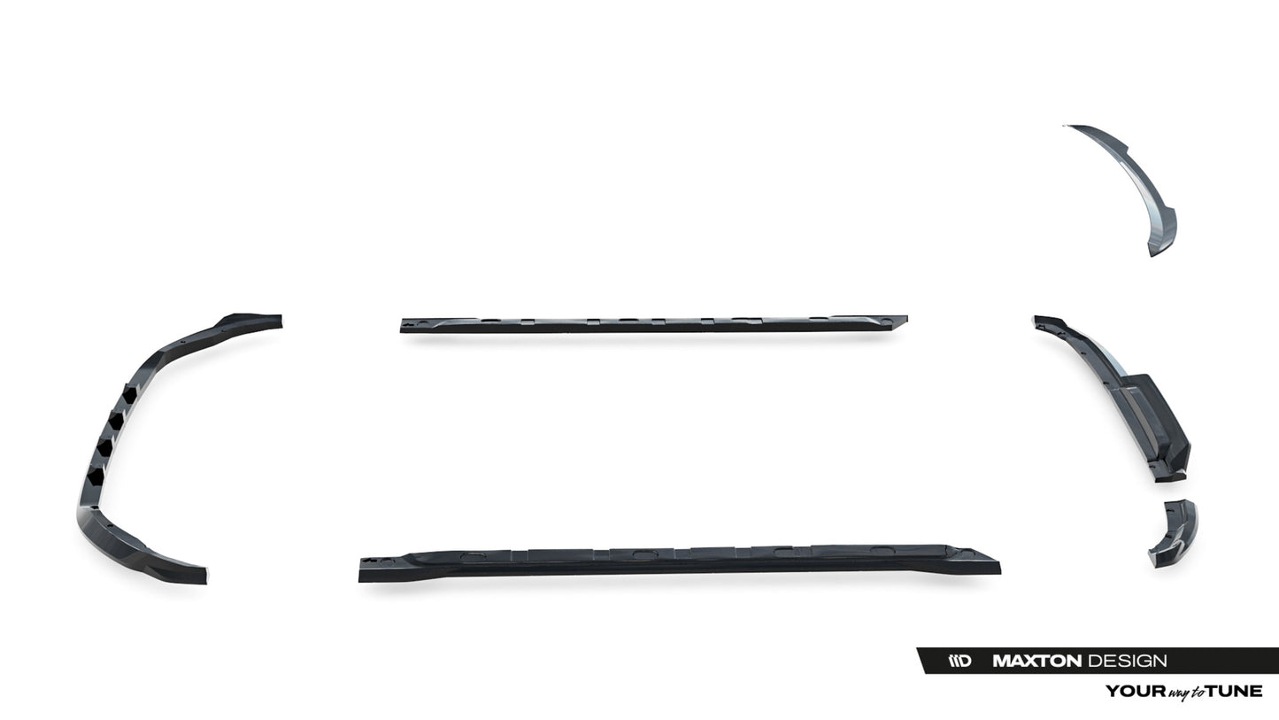 Set of Splitters Renault Clio Mk5 Facelift