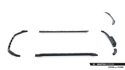 Set of Splitters Renault Clio Mk5 Facelift