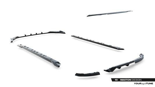 Set of Splitters Renault Clio Mk5 Facelift