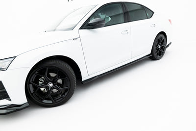 Set of Splitters Skoda Octavia Sportline Liftback / Combi Mk4 Facelift