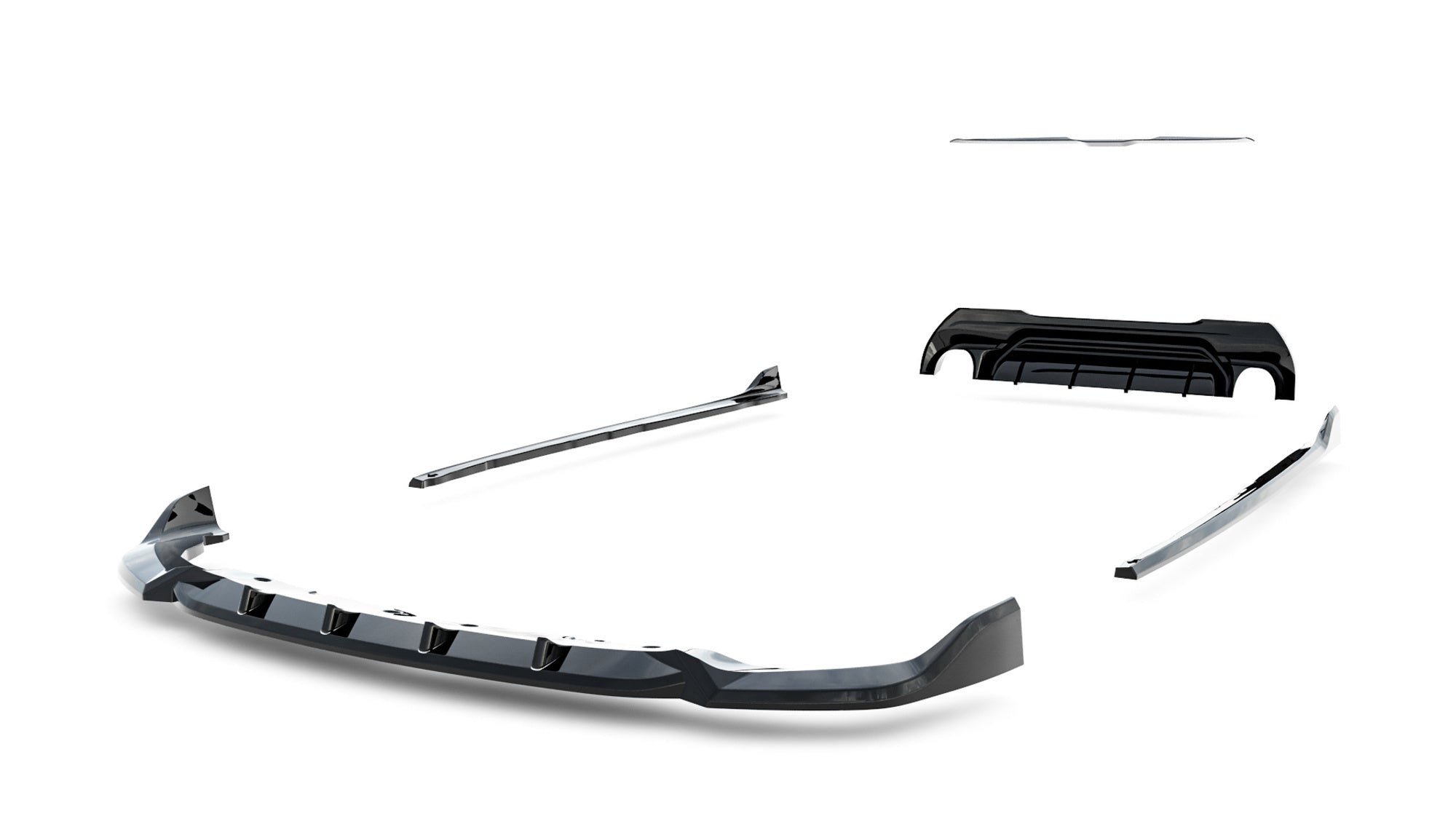 ☆もんじM135i☆ページ Set of Splitters V.1 BMW M135i F40 – Maxton Design