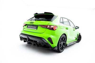 Set of Splitters V.2 Audi RS3 Sportback 8Y Facelift