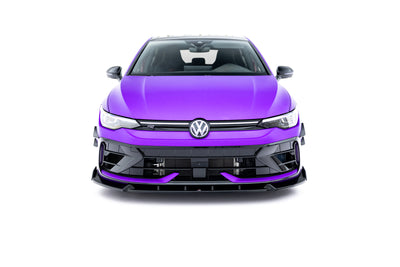 Set of Splitters V.4 Volkswagen Golf R Hatchback Mk8 Facelift