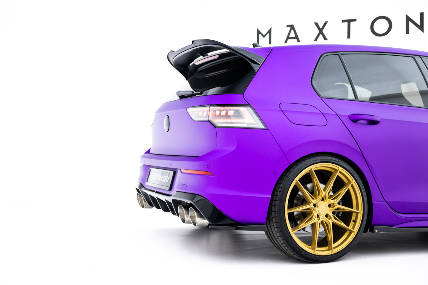 Set of Splitters V.5 Volkswagen Golf R Hatchback Mk8 Facelift