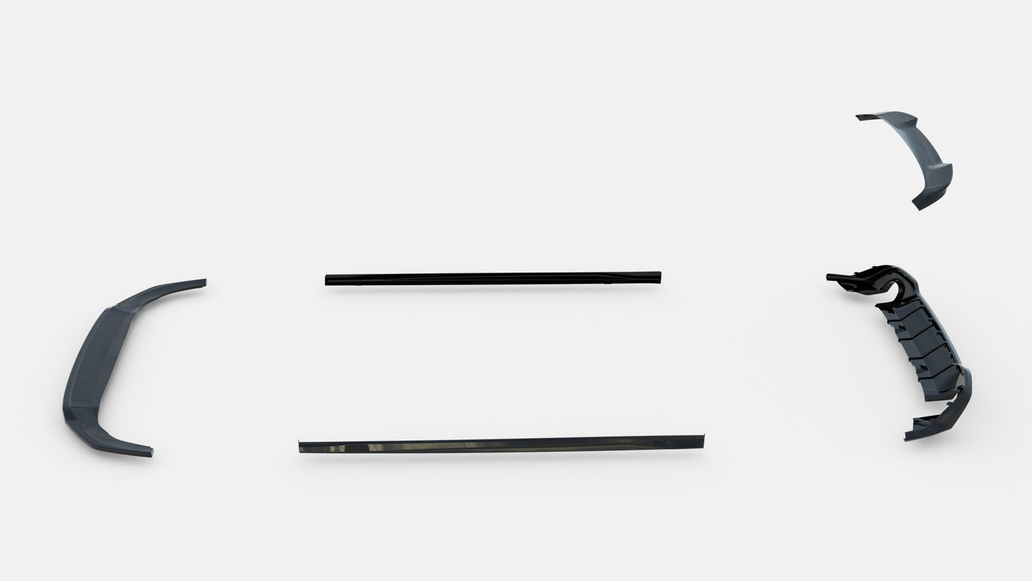 Set of Splitters Volkswagen Golf GTI Mk8