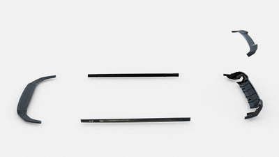 Set of Splitters Volkswagen Golf GTI Mk8