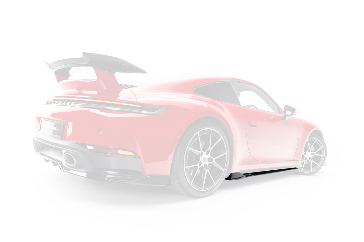 Dokładki Progów pasujące do Porsche 911 Carrera Aero / Carrera GTS 992 Facelift