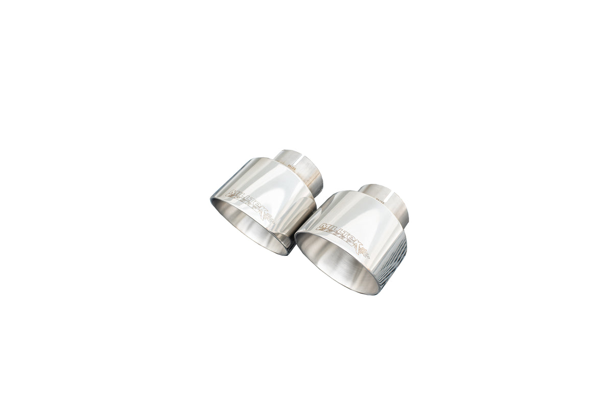 Rajout Du Pare-Chocs Arriere V.3 + échappement Milltek Sport compatible avec BMW M135i F40
