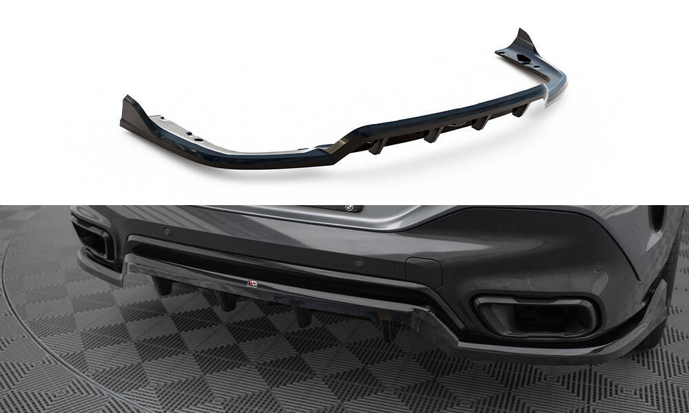 Rear Splitter (with vertical bars) V.2 BMW X6 M-Pack G06 Facelift | Our ...