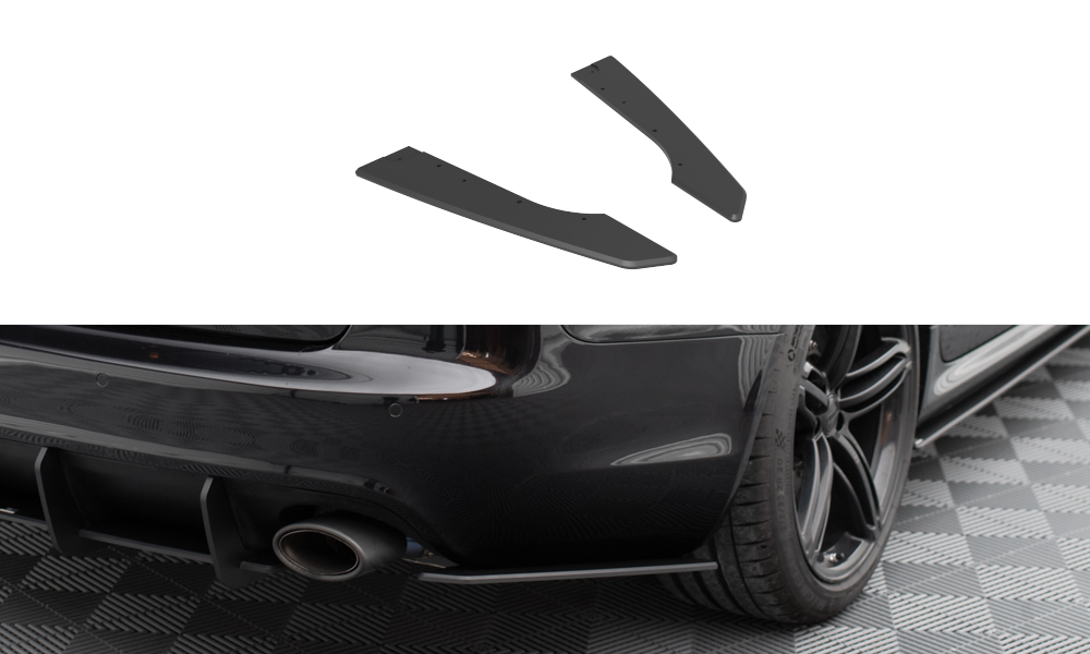 Street Pro Rear Side Splitters Audi RS6 Avant C6 Black | Our Offer ...