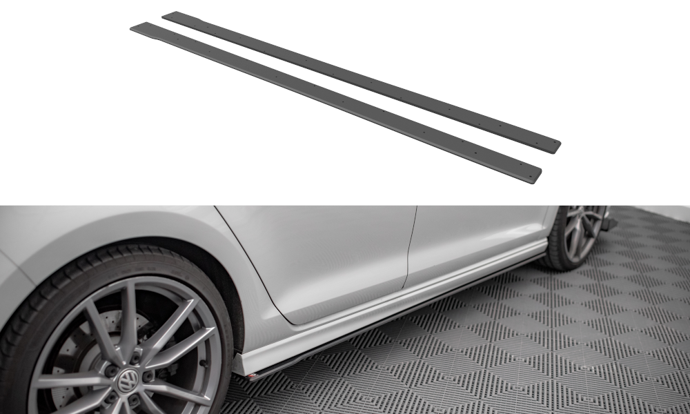 Street Pro Side Skirts Diffusers Volkswagen Golf R Mk7 | Our Offer ...