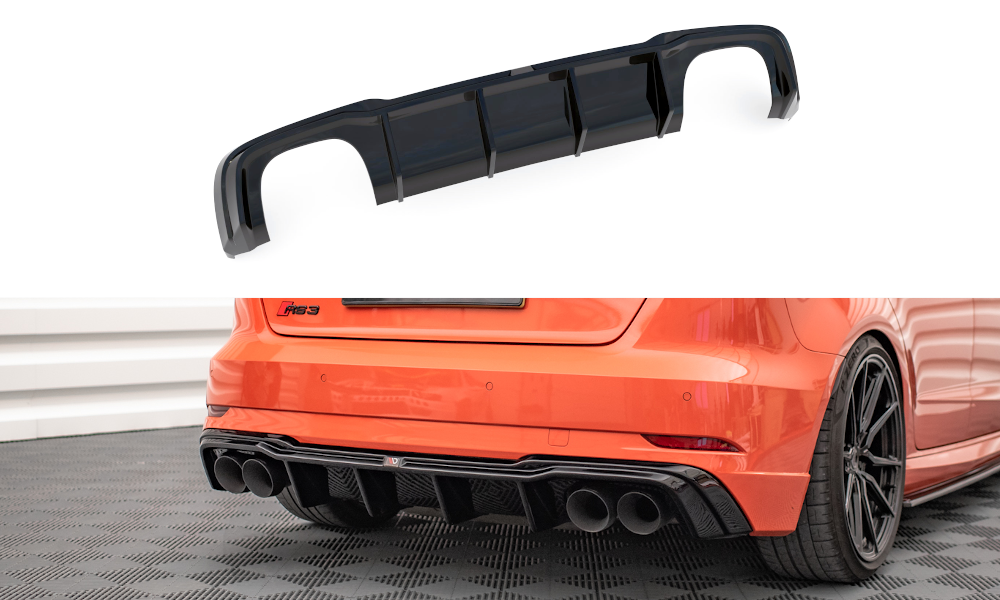 S3 Look V.2 Diffuser for Audi A3 8V 