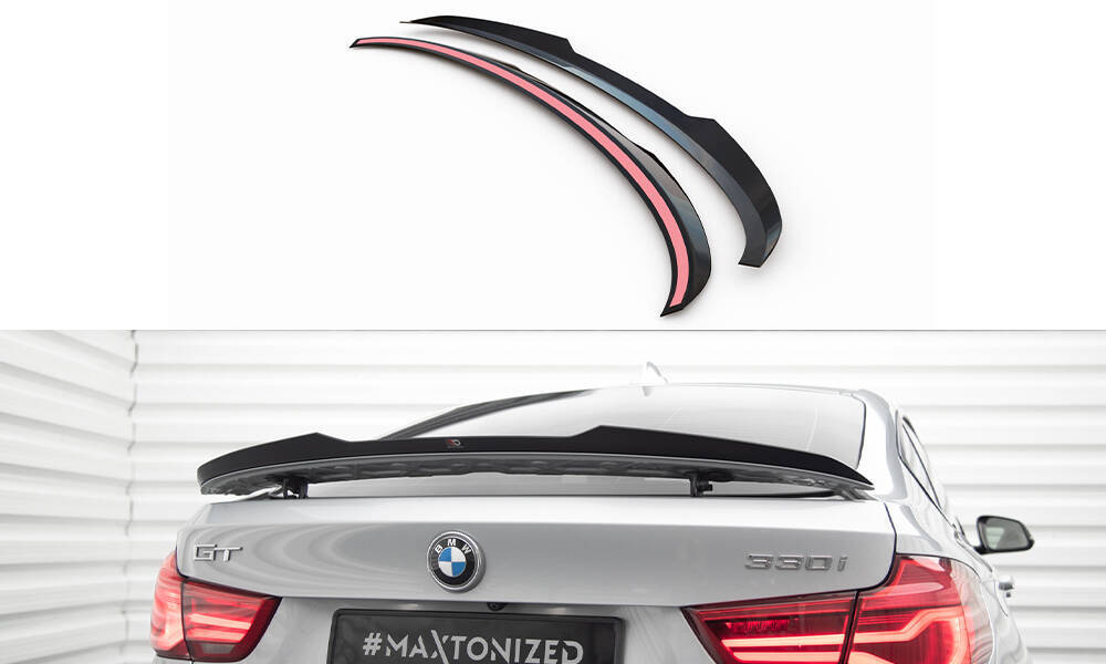 Spoiler Cap BMW 3 GT F34 Gloss Black | Our Offer \ BMW \ Seria 3 GT \ F34  Facelift [2016-2019] Our Offer \ BMW \ Seria 3 GT \ F34 [2013-2016] \  Standard Our Offer \ BMW \ Seria 3 GT \ F34 [2013-2016] \ M-Pack | Maxton  Design