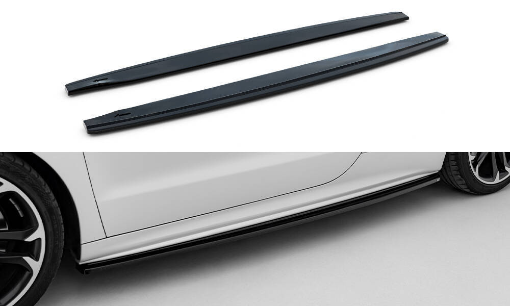 Side Skirts Diffusers Peugeot Rcz Gloss Black Our Offer Peugeot