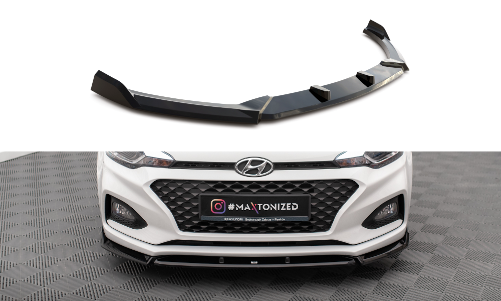 Front Splitter Mk2 | Our I20 Hyundai Offer V.2 \\ Facelift [2018-2020] Facelift | Design Hyundai I20 \\ Maxton \\ Mk2