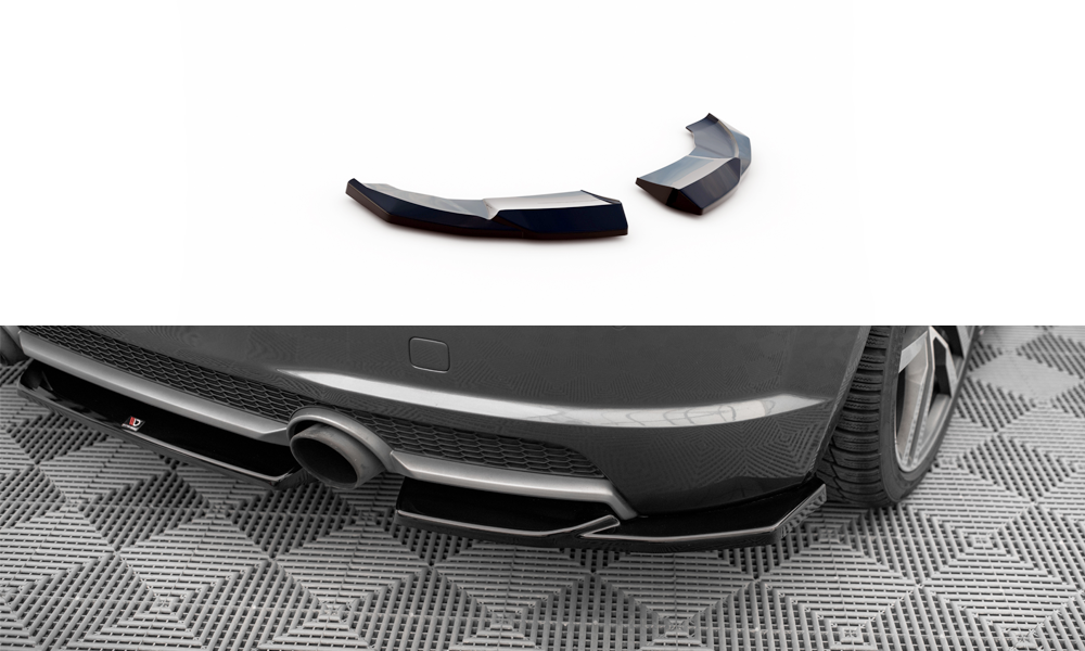 Rear Side Splitters V.1 Audi TT S-Line 8S | Our Offer \ Audi \ TT / TT ...